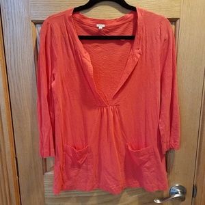 J.Crew Pink Tunic Size Small
